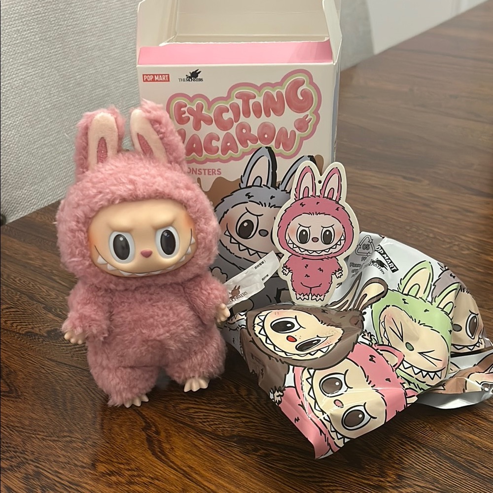 Lychee Berry Labubu - Pop Mart Exciting Macaron (Authentic)